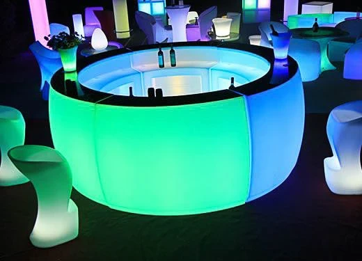 Barra circular led RGB, controlable con control remoto - Barra circular led - scratch perú.