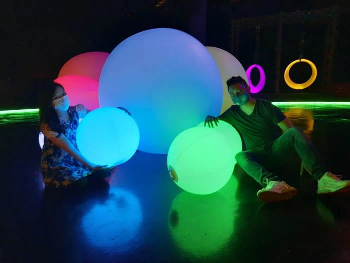 Esferas inflables led para eventos, decoracion de eventos y conciertos - Esferas LED Inflables - scratch perú.