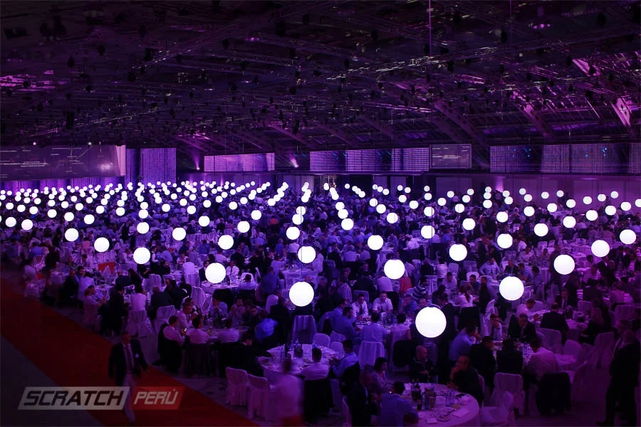 kinetic lights, luces cineticas, luces con movimientos para eventos - Luces cineticas - scratch perú.