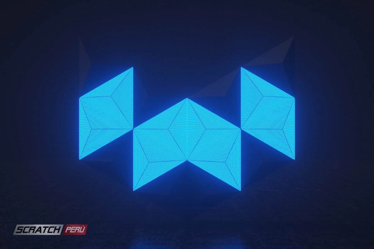 Pantallas triangulares para dj, que reproducen videos de manera online - Pantalla led triangular - scratch perú.